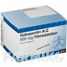 ГАБАПЕНТИН (GABAPENTIN) 600 мг таблетки 100 шт - Габапентин ABZ PHARMA