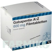 ГАБАПЕНТИН (GABAPENTIN) 600 мг таблетки 200 шт - Габапентин ABZ PHARMA