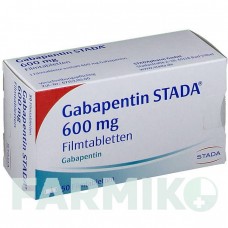 ГАБАПЕНТИН (GABAPENTIN) 600 мг таблетки 50 шт - Габапентин STADAPHARM