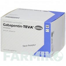 ГАБАПЕНТИН (GABAPENTIN) 600 мг таблетки 100 шт - Габапентин TEVA