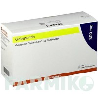 ГАБАПЕНТИН (GABAPENTIN) 800 мг таблетки 200 шт - Габапентин GLENMARK