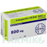 ГАБАПЕНТИН (GABAPENTIN) 800 мг таблетки 50 шт - Габапентин HEXAL