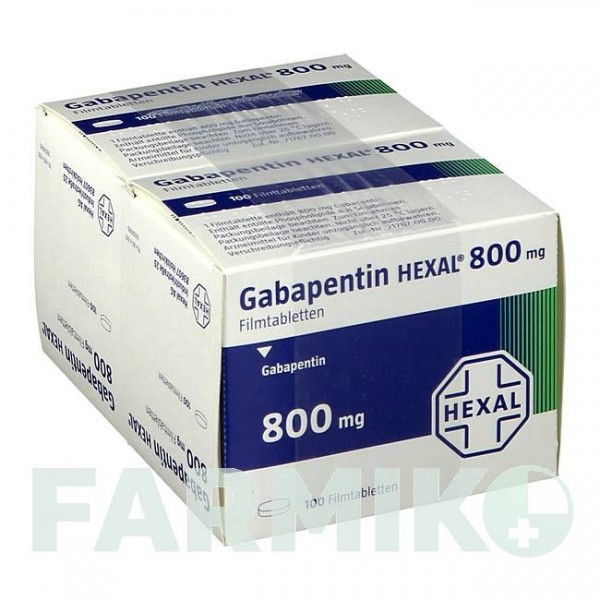 ГАБАПЕНТИН (GABAPENTIN) 800 мг таблетки 200 шт - Габапентин HEXAL