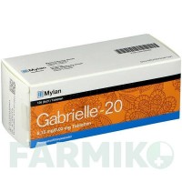 ГАБРІЕЛЛЬ (GABRIELLE) 0,15 мг/0,02 мг таблетки 21 шт - Дезогестрел, Етинілестрадіол VIATRIS