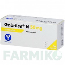 ГАБРИЛЕН (GABRILEN) 50 мг капсулы 50 шт - Кетопрофен TROMMSDORFF