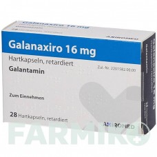 ГАЛАНАКСИРО (GALANAXIRO) 16 мг капсулы 28 шт - Галантамин MEDICAL VALLEY INVEST