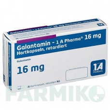 ГАЛАНТАМІН (GALANTAMIN) 16 мг капсули 28 шт - Галантамін 1 A PHARMA
