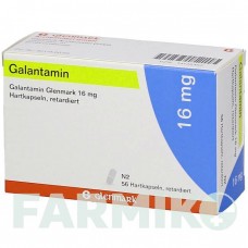 ГАЛАНТАМІН (GALANTAMIN) 16 мг капсули 56 шт - Галантамін GLENMARK