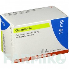 ГАЛАНТАМІН (GALANTAMIN) 16 мг капсули 84 шт - Галантамін GLENMARK