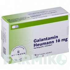 ГАЛАНТАМІН (GALANTAMIN) 16 мг капсули 28 шт - Галантамін HEUMANN PHARMA