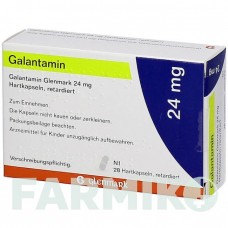 ГАЛАНТАМИН (GALANTAMIN) 24 мг капсулы 28 шт - Галантамин GLENMARK