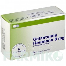 ГАЛАНТАМИН (GALANTAMIN) 8 мг капсулы 56 шт - Галантамин HEUMANN PHARMA