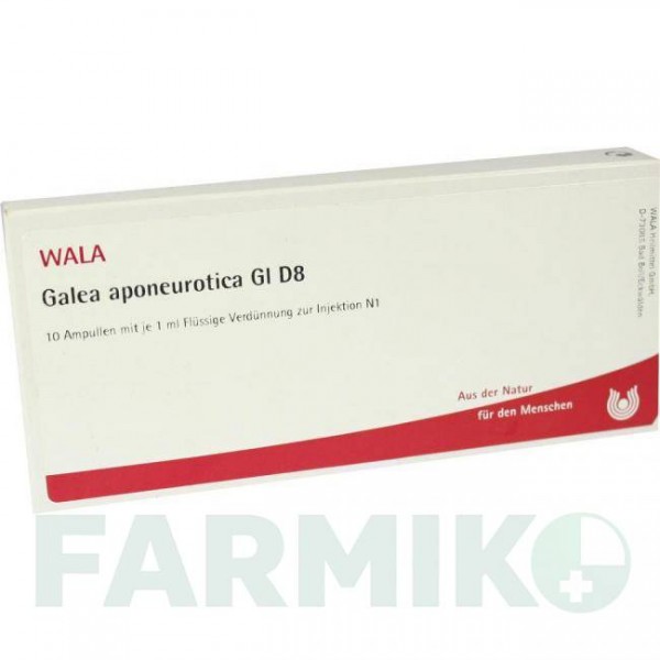 ГАЛЕА (GALEA) D 8 ампули 10x1 мл - Гомеопатія WALA HEILMITTEL