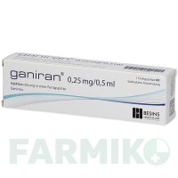 ГАНИРАН (GANIRAN) 0,25 мг/0,5 мл раствор 1x1 шт - Ганиреликс BESINS HEALTHCARE