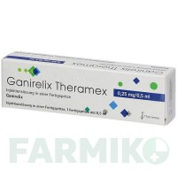 ГАНИРЕЛИКС (GANIRELIX) 0,25 мг/0,5 мл раствор 1 шт - Ганиреликс THERAMEX