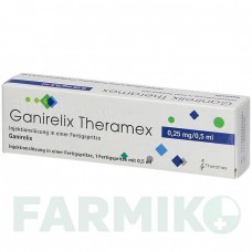 ГАНИРЕЛИКС (GANIRELIX) 0,25 мг/0,5 мл раствор 1 шт - Ганиреликс THERAMEX