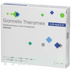 ГАНИРЕЛИКС (GANIRELIX) 0,25 мг/0,5 мл раствор 5 шт - Ганиреликс THERAMEX