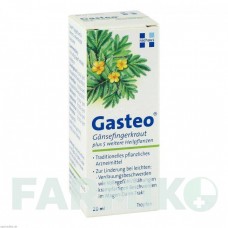 ГАСТЕО (GASTEO) краплі 20 мл - Активні речовини CESRA