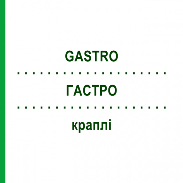 ГАСТРО (GASTRO) капли 100 мл - Гомеопатия PASCOE