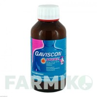 ГАВІСКОН (GAVISCON) 500 мг/213 мг/325 мг суспензія 300 мл - Альгінова кислота, Інше RECKITT BENCKISER