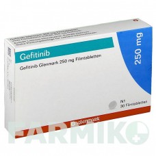 ГЕФІТИНІБ (GEFITINIB) 250 мг таблетки 30 шт - Гефітиніб GLENMARK