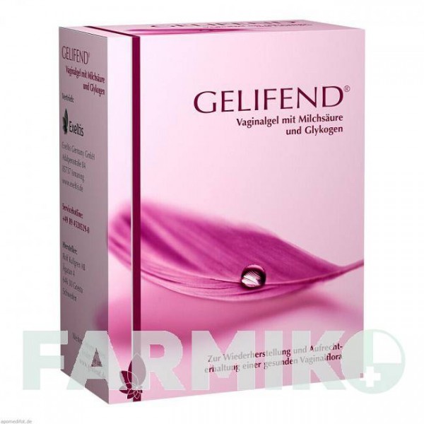 ГЕЛИФЕНД (GELIFEND) гель 7x5 мл - Активные вещества EXELTIS