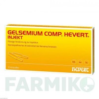 ГЕЛЬЗЕМІУМ КОМП (GELSEMIUM COMP) ампули 10 шт - Гомеопатія HEVERT