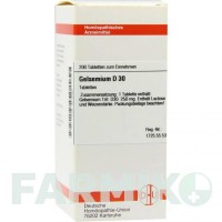 ГЕЛЬСЕМІУМ (GELSEMIUM) D 30 таблетки 200 шт - Гомеопатія DHU