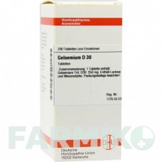 ГЕЛЬСЕМИУМ (GELSEMIUM) D 30 таблетки 200 шт - Гомеопатия DHU