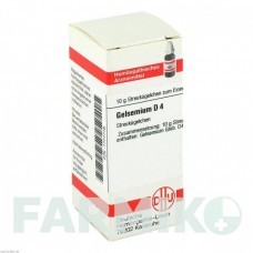 ГЕЛЬСЕМИУМ (GELSEMIUM) D 4 глобули 10 г - Гомеопатия DHU