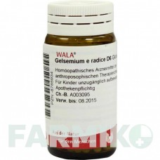 ГЕЛЬСЕМІУМ (GELSEMIUM) D 6 глобули 20 г - Гомеопатія WALA HEILMITTEL
