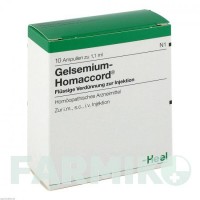ГЕЛЬЗЕМІУМ ХОМАКОРД (GELSEMIUM HOMACCORD) ампули 10 шт - Гомеопатія BIOLOGISCHE HEILMITTEL HEEL