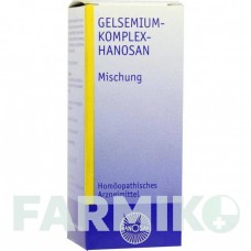 ГЕЛЬЗЕМИУМ КОМПЛЕКС (GELSEMIUM KOMPLEX) жидкость 50 мл - Гомеопатия HANOSAN