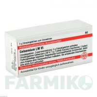 ГЕЛЬСЕМИУМ (GELSEMIUM) LM VI глобули 5 г - Гомеопатия DHU