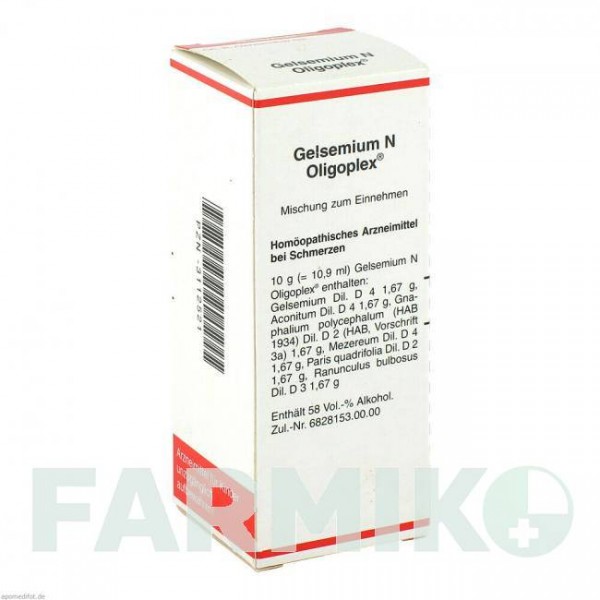 ГЕЛЬСЕМИУМ (GELSEMIUM) жидкость 50 мл - Гомеопатия MEDA PHARMA