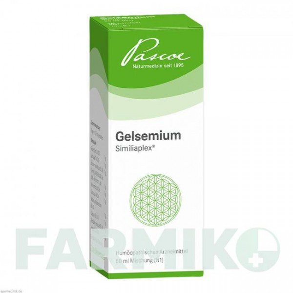 ГЕЛЬЗЕМИУМ СИМИЛИАПЛЕКС (GELSEMIUM SIMILIAPLEX) капли 50 мл - Гомеопатия PASCOE