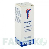 ГЕНЦИДО (GENCYDO) 0,1% капли 10 мл - Активные вещества, Другое WELEDA