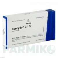 ГЕНЦИДО (GENCYDO) 0,1% раствор 8 шт - Активные вещества WELEDA
