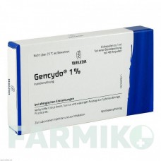 ГЕНЦИДО (GENCYDO) 1% розчин 48x1 мл - Активні речовини WELEDA