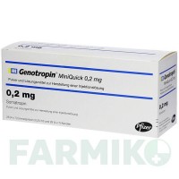 ГЕНОТРОПІН (GENOTROPIN) 0,2 мг шприци 4x7 шт - Соматропін PFIZER