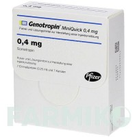 ГЕНОТРОПІН (GENOTROPIN) 0,4 мг шприци 7 шт - Соматропін PFIZER