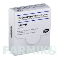 ГЕНОТРОПІН (GENOTROPIN) 1,2 мг шприци 7 шт - Соматропін PFIZER