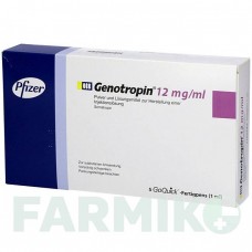 ГЕНОТРОПИН (GENOTROPIN) 12 мг/мл порошок 1 шт - Соматропин ORIGINALIS