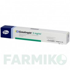 ГЕНОТРОПИН (GENOTROPIN) 5 мг/мл шприци 1 шт - Соматропин PFIZER