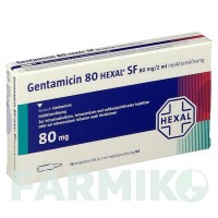 ГЕНТАМІЦИН (GENTAMICIN) 80 розчин 10 шт - Гентаміцин HEXAL