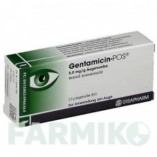 ГЕНТАМИЦИН (GENTAMICIN) мазь 2,5 г - Гентамицин URSAPHARM