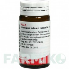 ГЕНТІАНА ЛУТЕА (GENTIANA LUTEA) D 4 глобули 20 г - Гомеопатія WALA HEILMITTEL
