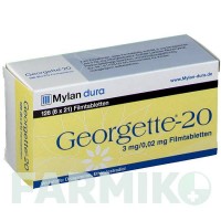 ДЖОРДЖЕТТ (GEORGETTE) 3 мг/0,02 мг таблетки 126 шт - Дроспіренон, Етинілестрадіол VIATRIS