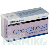 ДЖОРДЖЕТТ (GEORGETTE) 3 мг/0,03 мг таблетки 126 шт - Дроспіренон, Етинілестрадіол VIATRIS