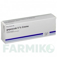 ГЕПЕСКАБ (GEPESCAB) 5% крем 60 г - Перметрин GEPEPHARM